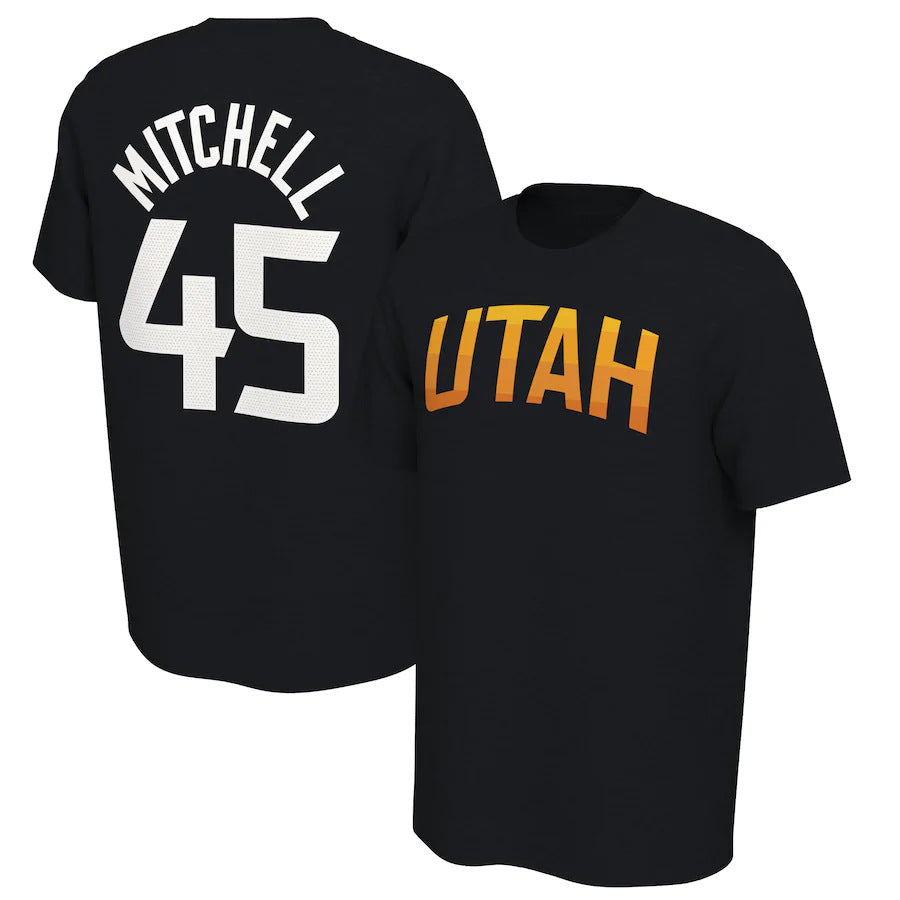 NBA T-Shirts NBA Jersey T-Shirt Jazz Basketball Jacket Short Sleeve Loose