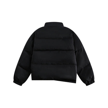 Unisex Coat Winter Thick Coat Stand Collar
