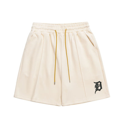 Men Shorts Embroidery Leisure Sports Summer