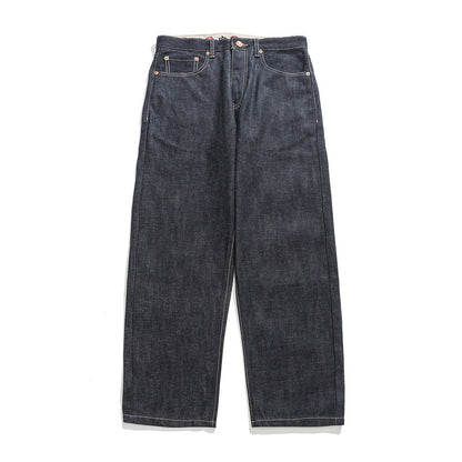 Men Jeans Retro Loose Casual Tooling