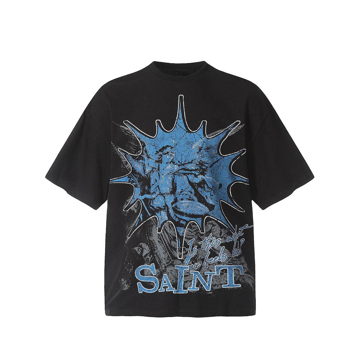 Unisex T-Shirts Saint Michael's Skeleton Print T-Shirt