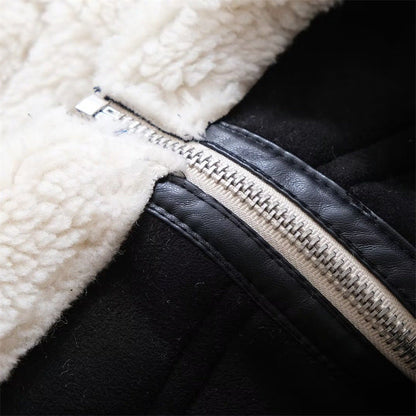 Women Cotton Coat Fashion Casual Berber Fleece Coat