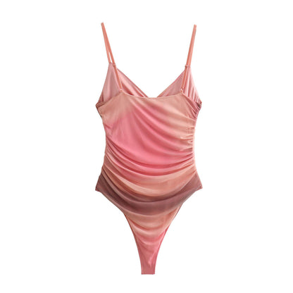 Women Tops Summer Jumpsuit Backless Sexy Top