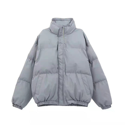 Unisex Coat FOG Reflective Winter Warm Loose Jacket