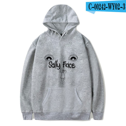 Sally Face Hoodie Game Character Printing Fashion Personality