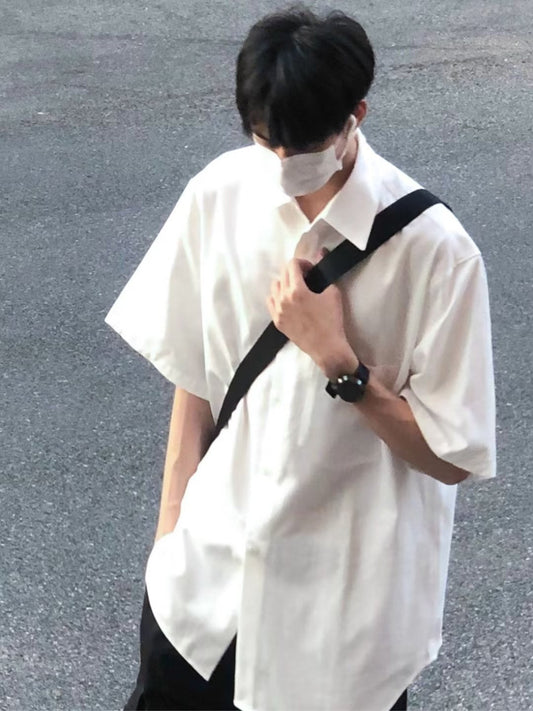 Men Shirts Summer Oversize Coat