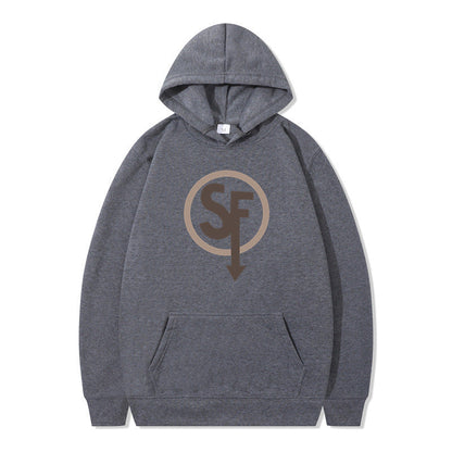 Sally Face Hoodie Classic Logo Brushed Hoody Leisure Sports