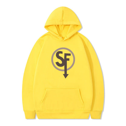 Sally Face Hoodie Classic Logo Brushed Hoody Leisure Sports
