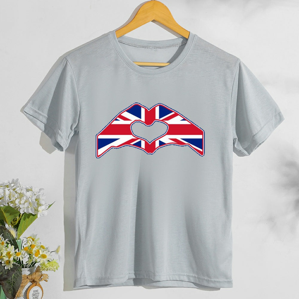 Inspired by Queen's Platinum Jubilee 2022 Elizabeth 70 Years T-shirt T-shirt Short Sleeve plus Size Loose