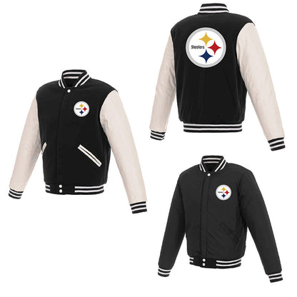 MLB Hoodie Men's Jacket Double-sided Baseball Uniform