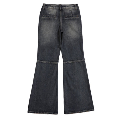 Women Pants Ripped Jeans Women Slim-Fitting Straight Pants Trousers