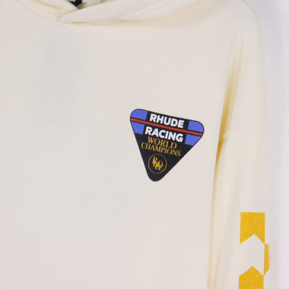 Rhude Hoodie Triangle Label Letter Print Hooded Sweater Hoodie Jacket
