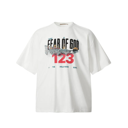Unisex T-Shirts FOG RRR123 Casual High Street T-Shirt