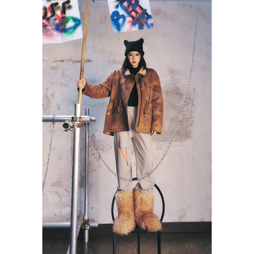 Unisex Coat Winter Vintage Loose Cool