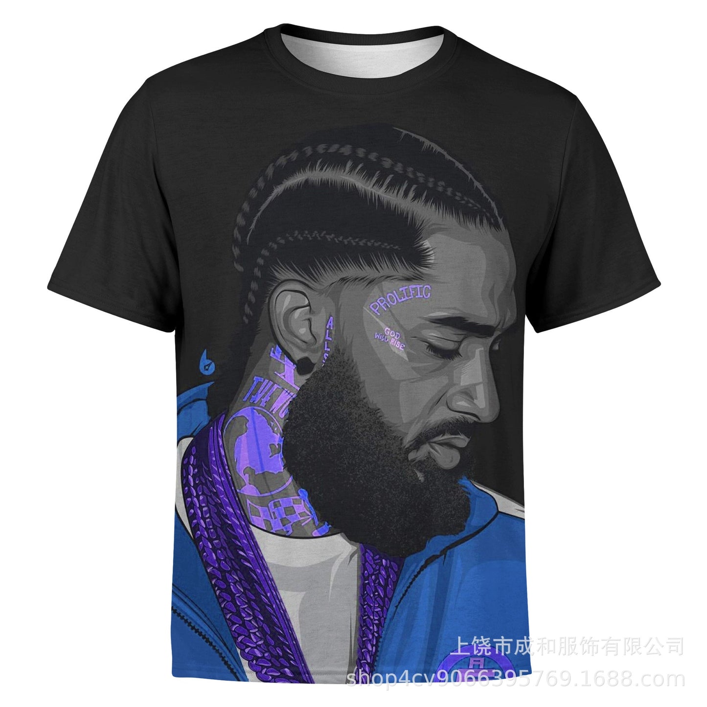 Nipsey Hussle T Shirts Rapper 3d Printing