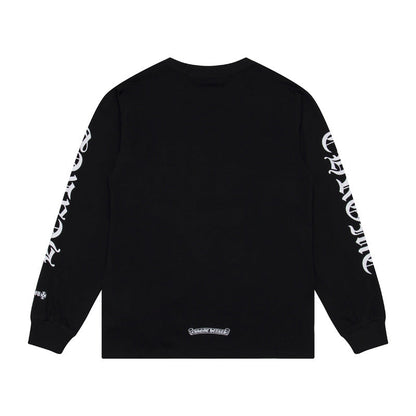 Chh Chrome Heart Long Sleeve Shirt Unisex Fashion Loose Long Sleeve Shirt