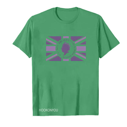 Inspired by Queen's Platinum Jubilee 2022 Elizabeth 70 Years T-shirt Graphic Print Crew Neck Short Sleeve