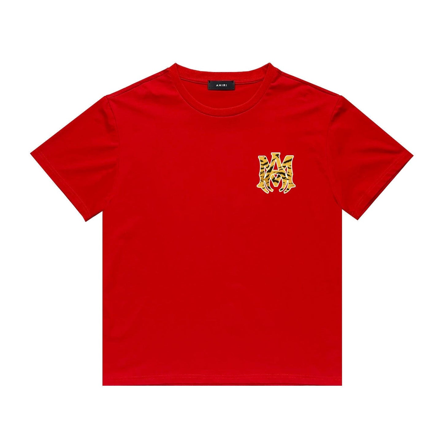 Amiri T Shirt Letter Print Casual Hip Hop Short Sleeve T-shirt