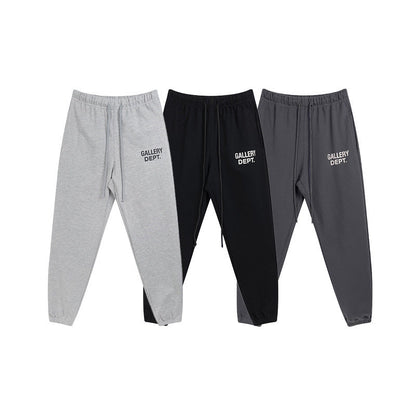 Gallery Dept Pant Drawstring Trousers Casual Pants for Men and Women