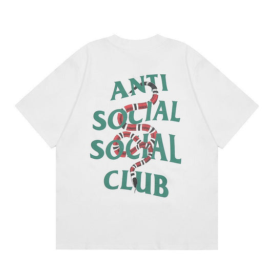 ANTI SOCIAL CLUB T-Shirt Tiger Letter Print