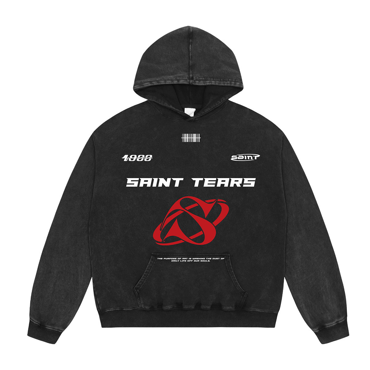 Unisex Hoodies Saint Michael Trendy Loose Hoodie
