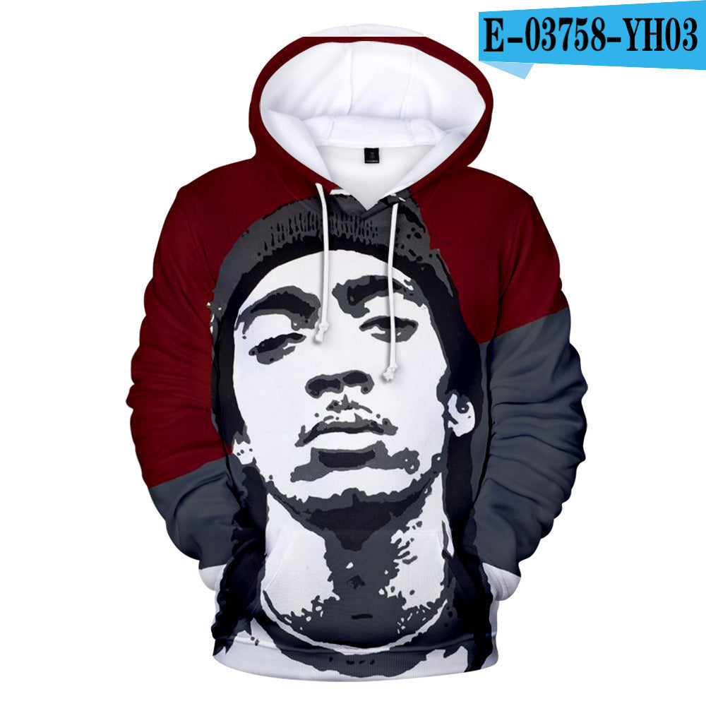 Nipsey Hussle Hoodie Digital 3D Printing