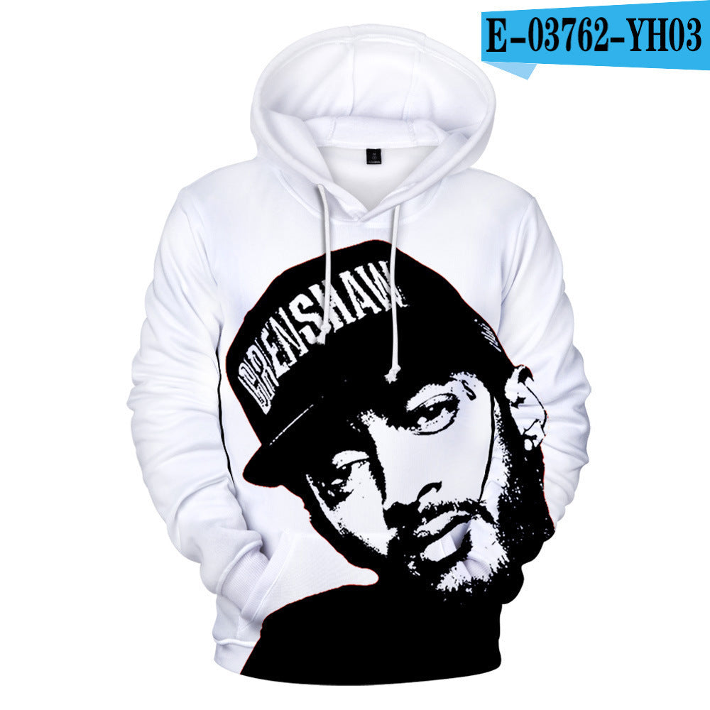 Nipsey Hussle Hoodie Digital 3D Printing