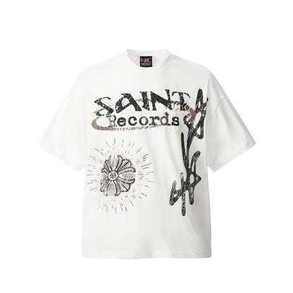 Unisex T-Shirts Saint Michael Vintage Loose T-Shirts