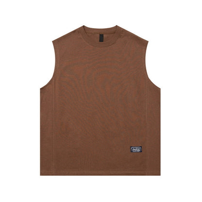 Women Vest Cotton Sports Vest Loose Sleeveless Basketball T-shirt