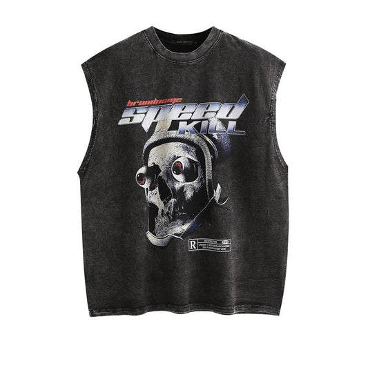 Men Vest Oversize Loose Couples Vest