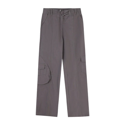 Men Sweatpants Casual Trousers Men's Loose Straight Wide Leg Pants Sports Overalls