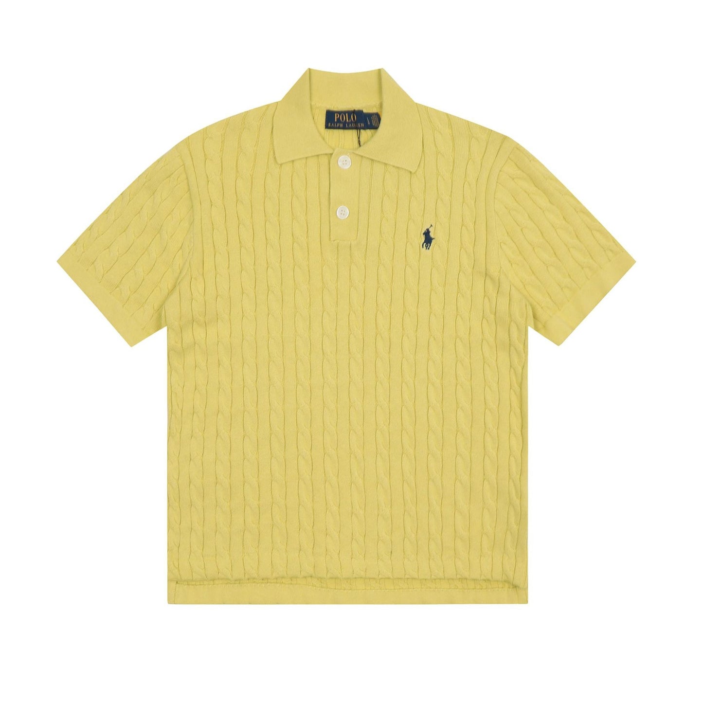 Ralph Lauren Knitted sweaters Ralph Lauren Knitted Short Sleeved Shirt POLO Lapel Knitted Short Sleeve Small Twist Lapel T-Shirt