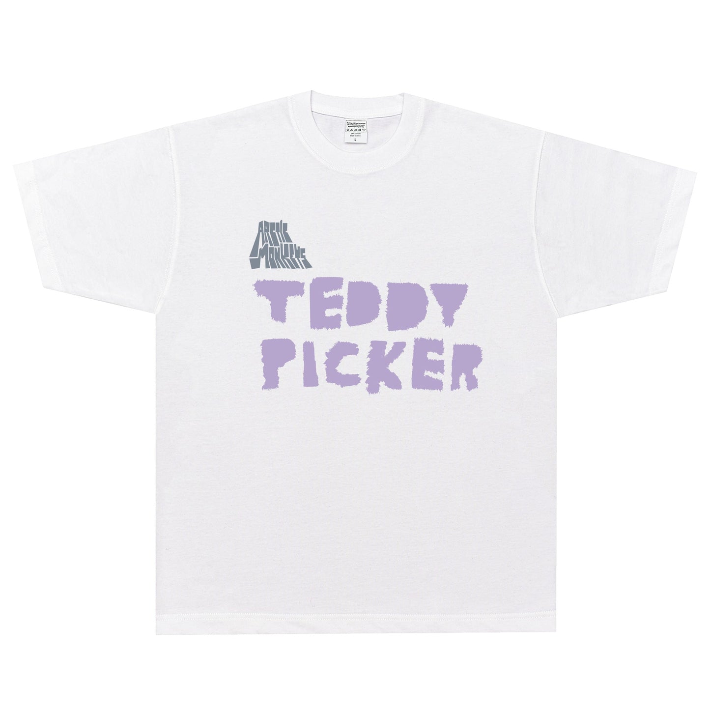Rock Star T Shirt Arctic Monkeys Teddy Picker T-shirt Rock Band American Style Loose Printed Short Sleeve