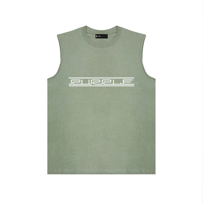 Purple Brand Tank T Shirts Sleeveless T-shirt Vest