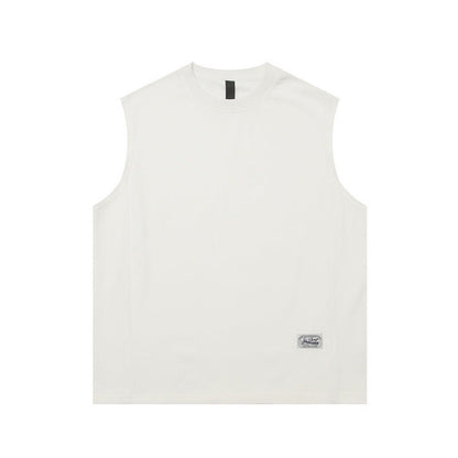 Women Vest Cotton Sports Vest Loose Sleeveless Basketball T-shirt