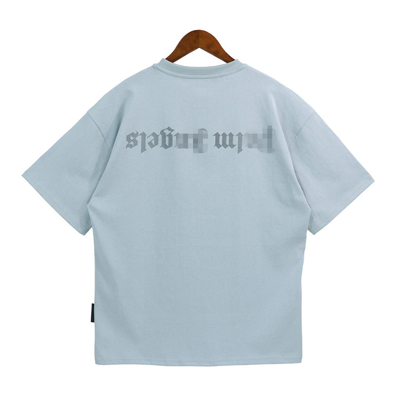 Palm Angle T Shirts Back Inverted Letters