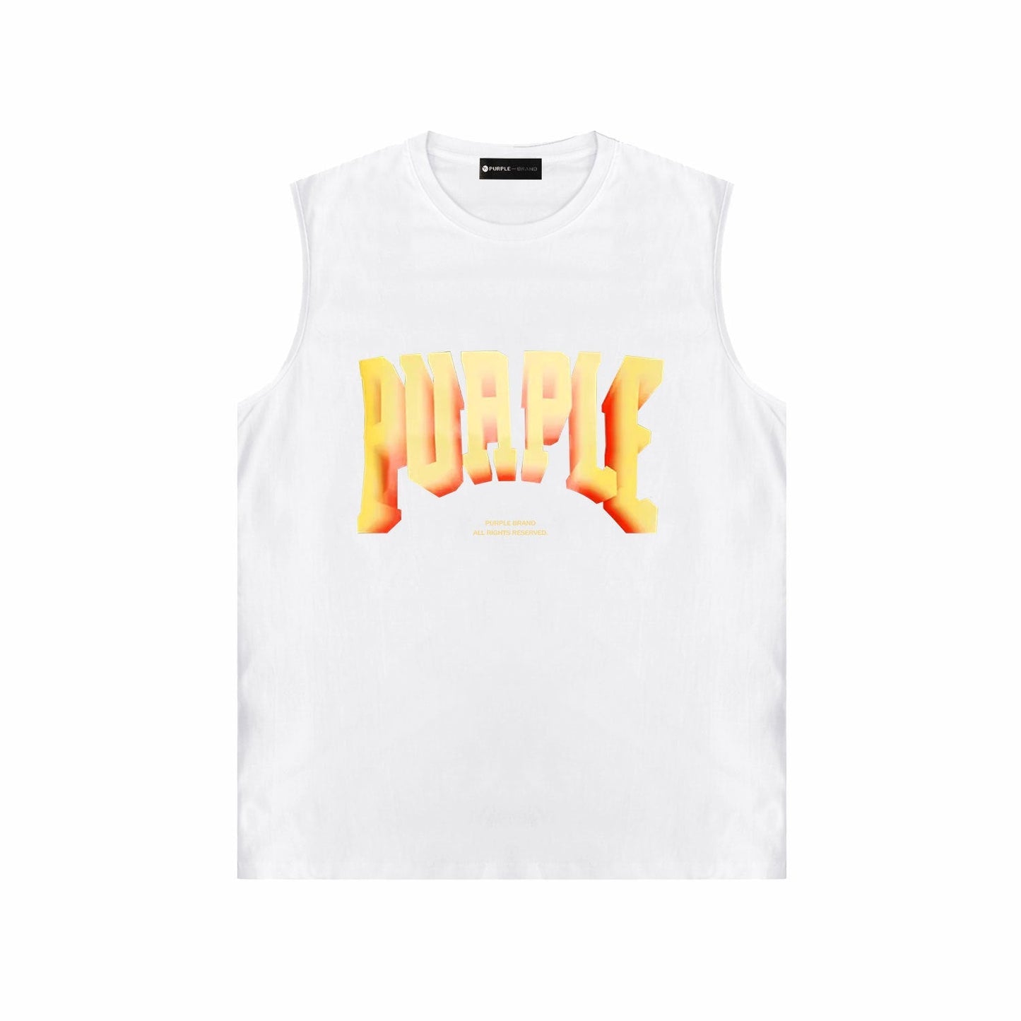 Purple Brand Tank T Shirts Sleeveless T-shirt Vest