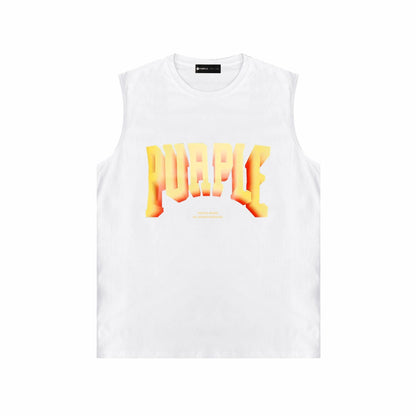 Purple Brand Tank T Shirts Sleeveless T-shirt Vest