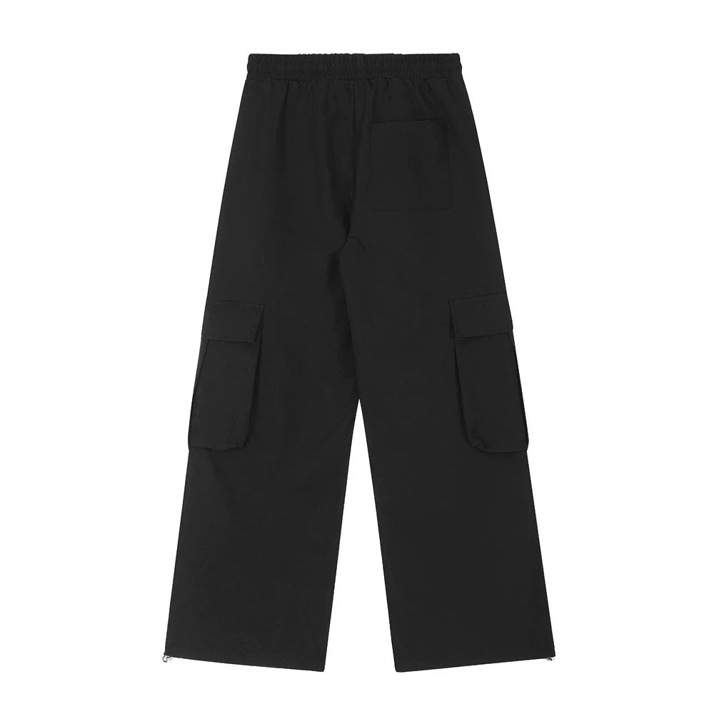 Men Sweatpants Casual Pants Men's Loose Love Splashed Ink Printing Sports Drawstring