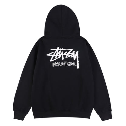 Stussy Hoodie Fashion Fleece Hooded Sweater