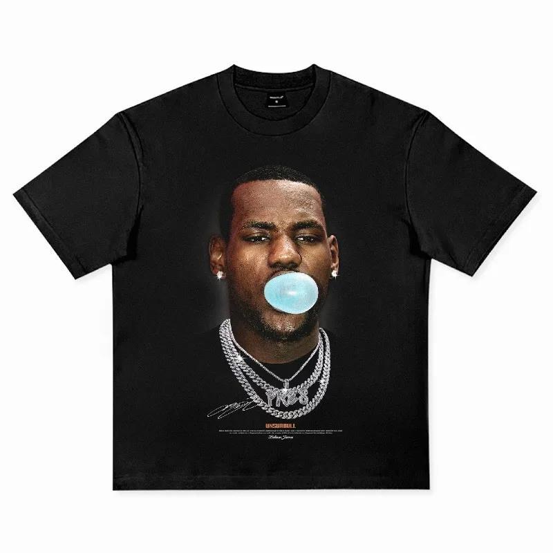 Star T-shirt James 3-ball Curry Booker Morant Oubre American