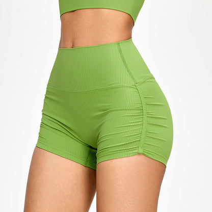 Women Yoga Sports Shorts Tight Fitness Shorts Quick-Drying Workout Clothes