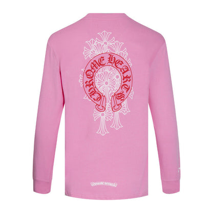 Chh Chrome Heart Long Sleeve Shirt Unisex Fashion Loose Long Sleeve Shirt