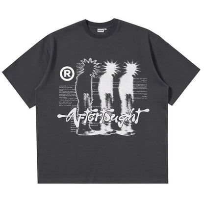 Setwear Men Tshirt Cotton Oversized Graphic Print T shirt