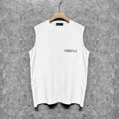 Purple Brand Tank T Shirts Sleeveless T-shirt Vest