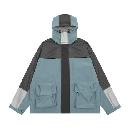 Unisex Coated Grailz Loose Jacket