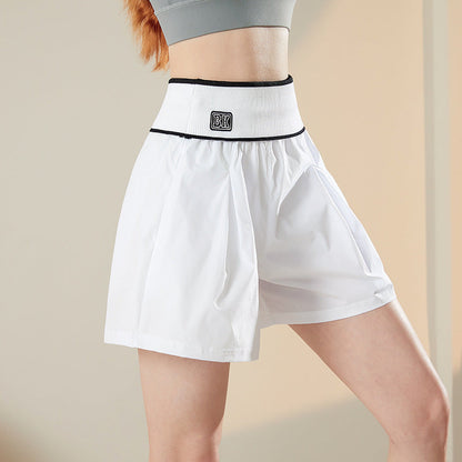 Women Yoga Sports Shorts Fitness Loose