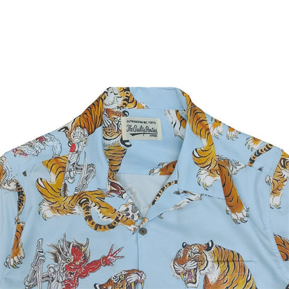 GUILTYPARTIES TIGER Shirts Hawaiian long-sleeved shirts