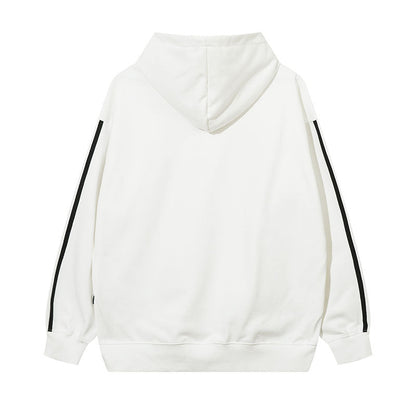 Men Hoodie Hiphop Couple Hooded Sweater Men and Women Vintage Retro