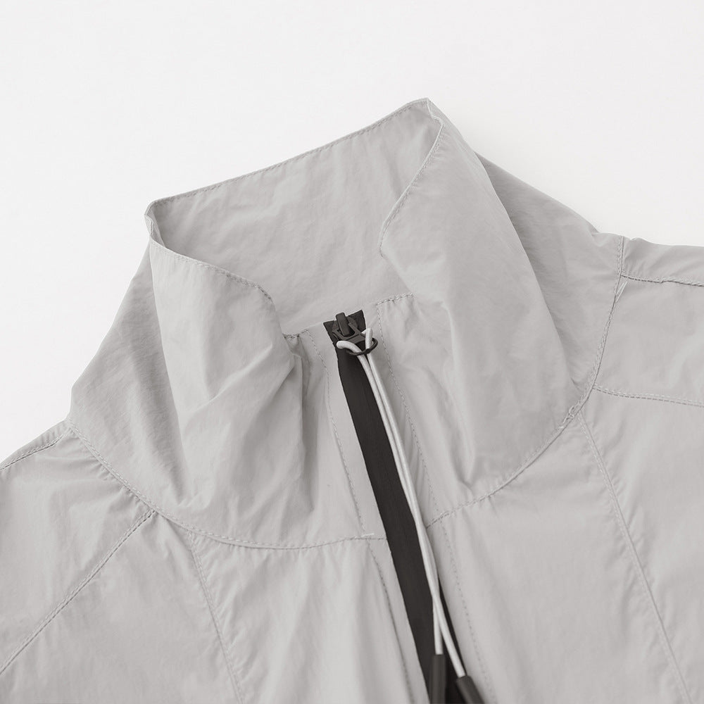 Men Jacket Coat Sports Sun Protection Clothing Men's Jacket Coat Fashion Brand Shell Jacket
